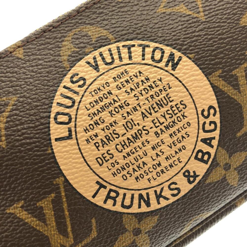 LOUIS VUITTON Brown Monogram Pochette Pouch - Picture 4 of 8